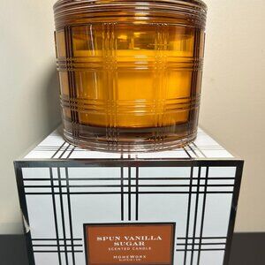 HomeWorx by Slatkin Spun Vanilla Sugar Specialty 4-Wick 18oz Candle NEW